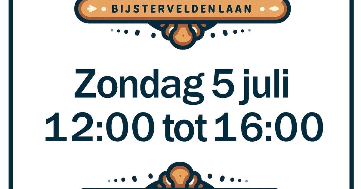Garagesale Bijsterveldenlaan - Reeshofpark